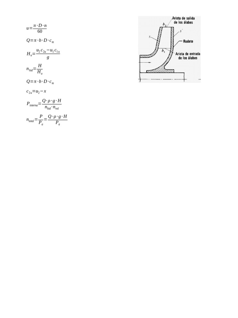 Formulas Turbo | PDF