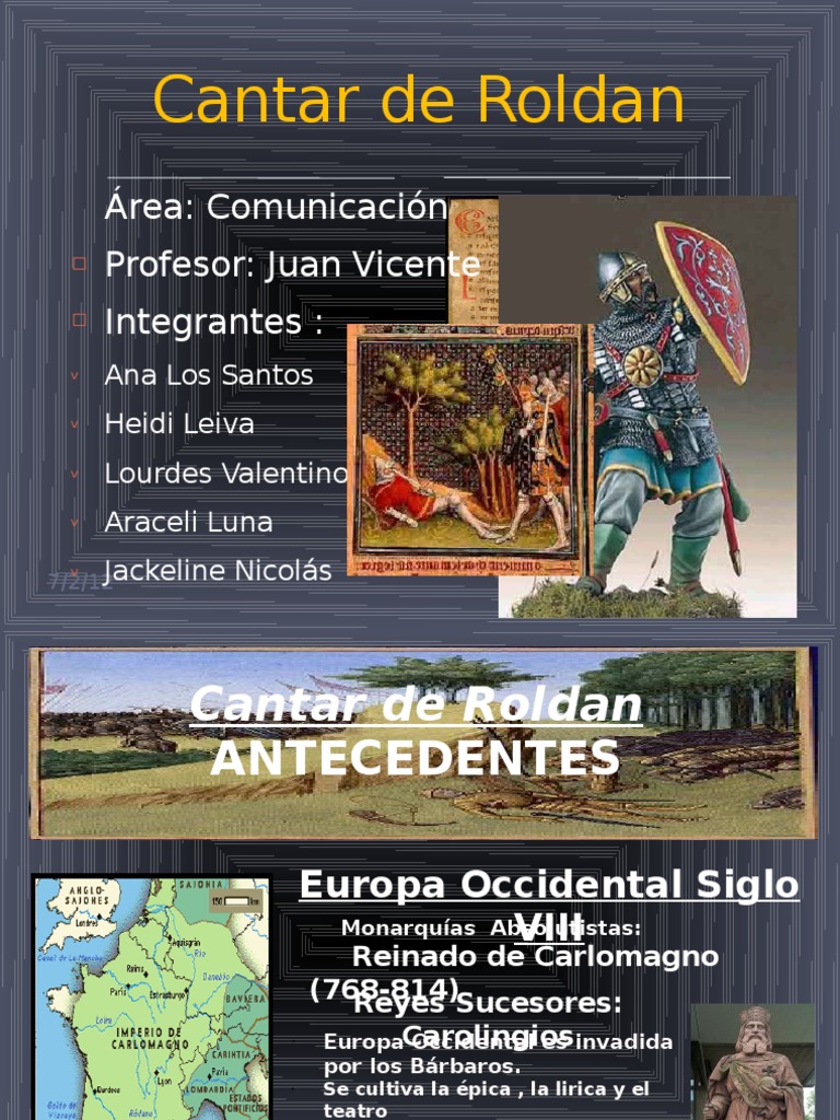 Cantar de Roldan | PDF