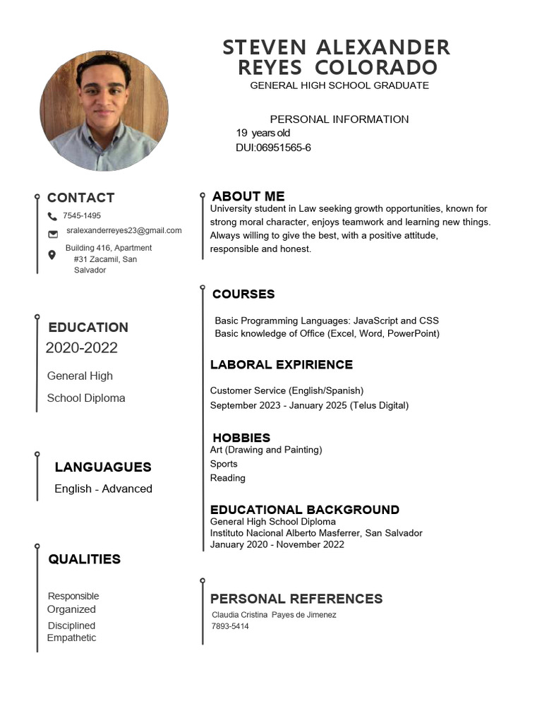Steven Resume | PDF