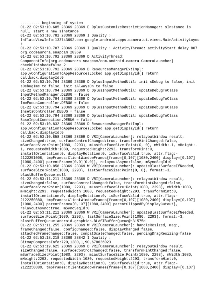 Log Cat 1769030640273 | PDF | Computing | Software Engineering