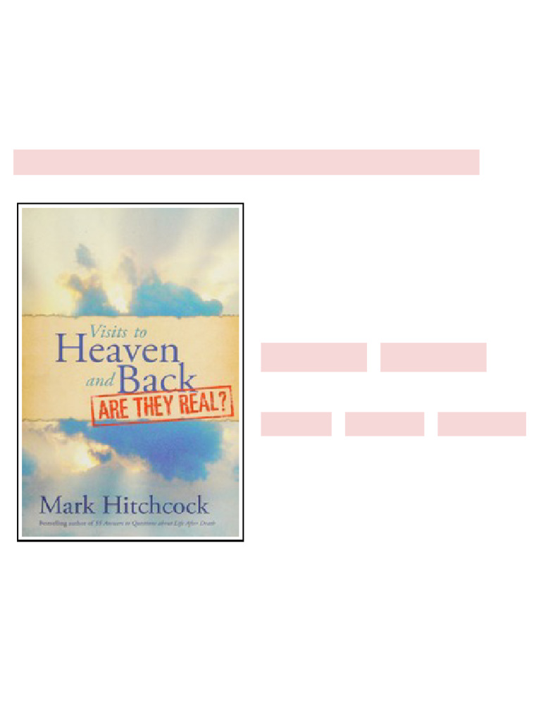 Visits to heaven and back, are they real? ebook chapter