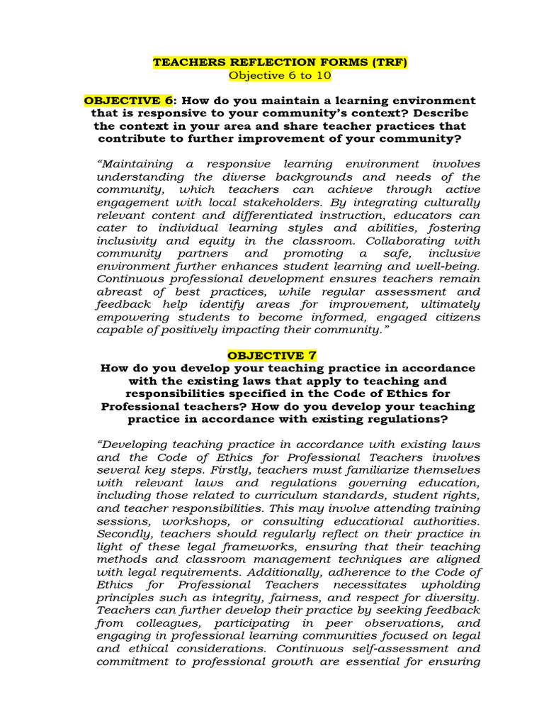 TRF-FILES-2024 | PDF | Teachers | Learning