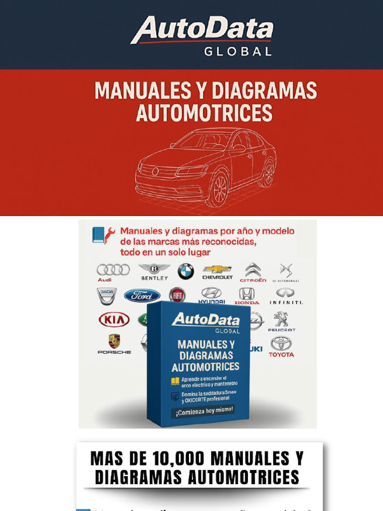 Manuales y Diagramas Automotrices | PDF