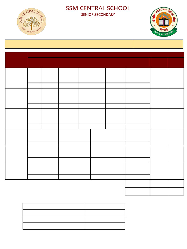 GR 2 B Ind. Marksheet | PDF | Linguistics