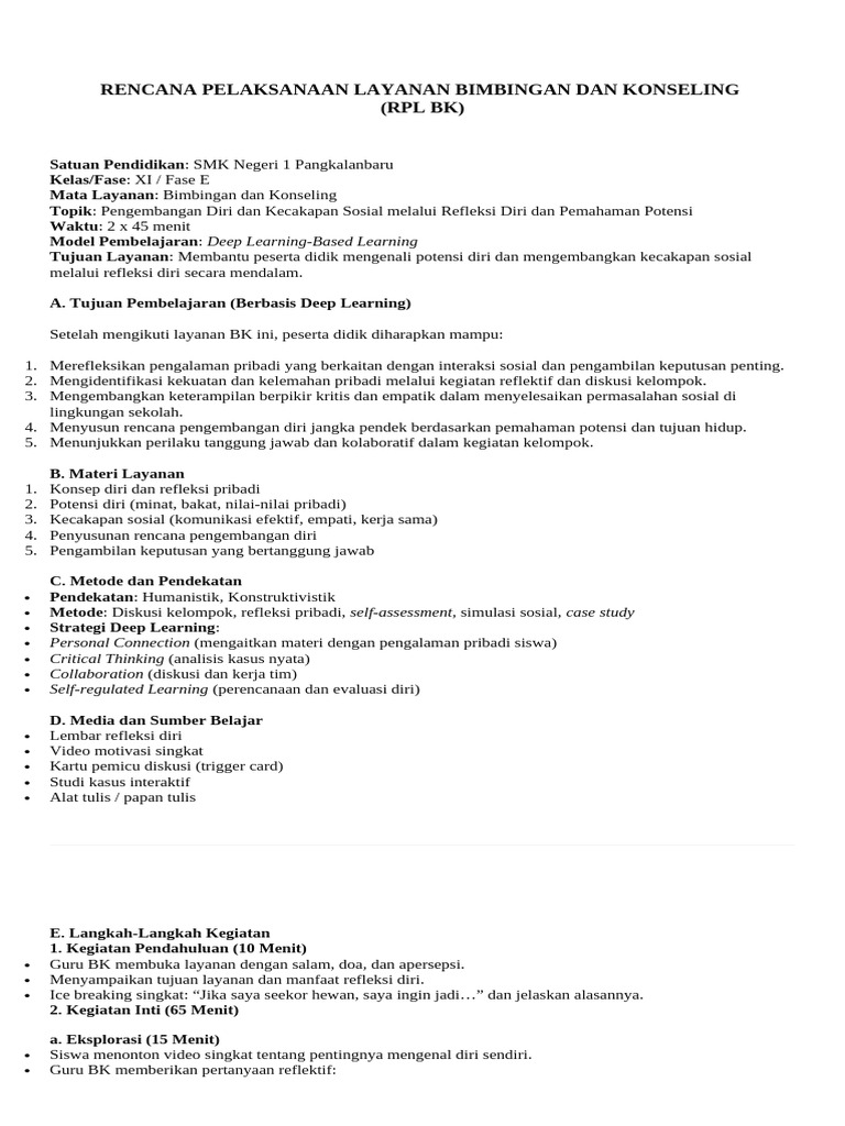 RPL Deep Learning SMK | PDF