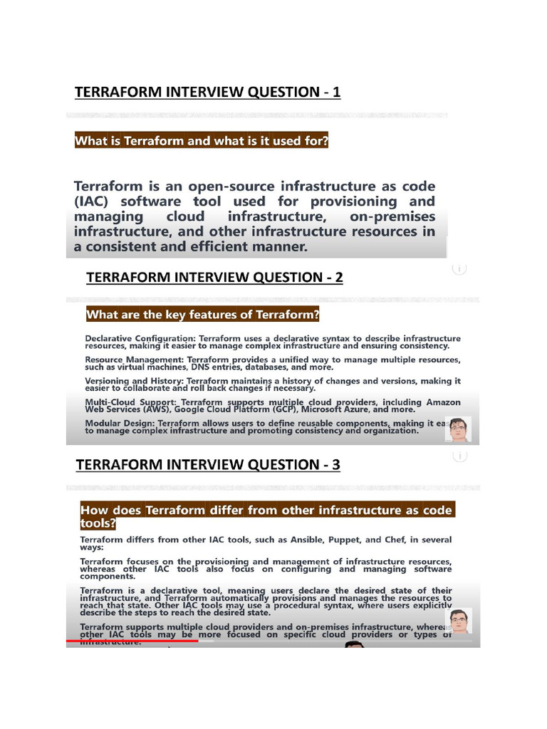 ? Terraform Interview Questions | PDF