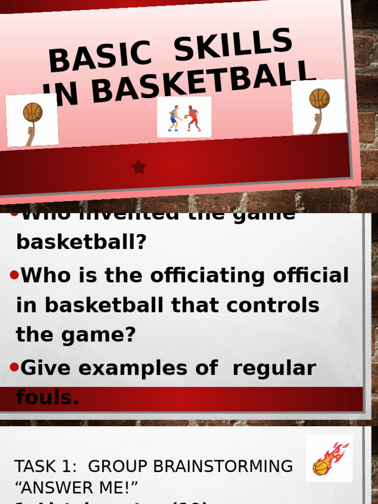 BASIC Skills in Basketball | PDF