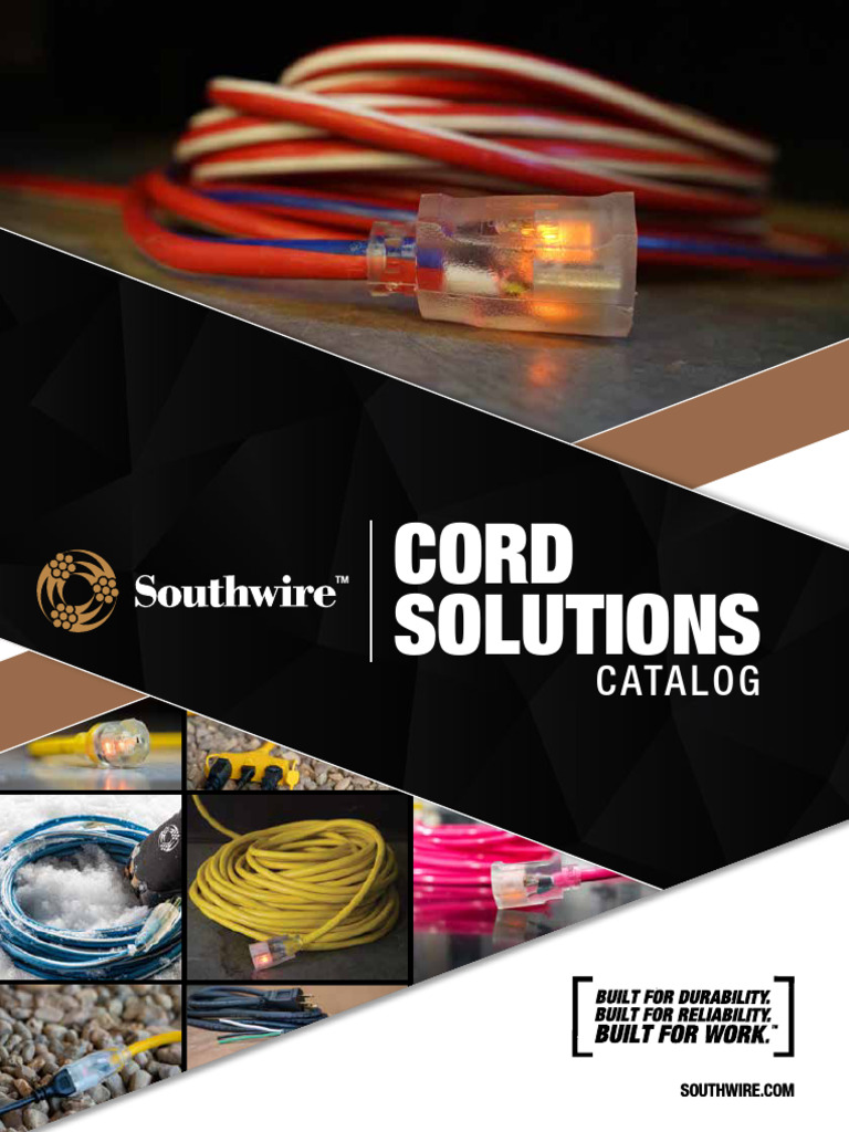 2405 Cord Catalog WEB 1 | PDF | Electrical Connector | Electricity