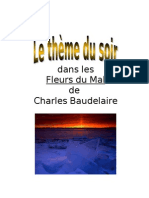 Thème Du Soir Dans Les Fleurs Du Mal de Charles Baudelaire