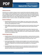 Professional Services Fact Sheet (Digital Marketing) by WSI Online