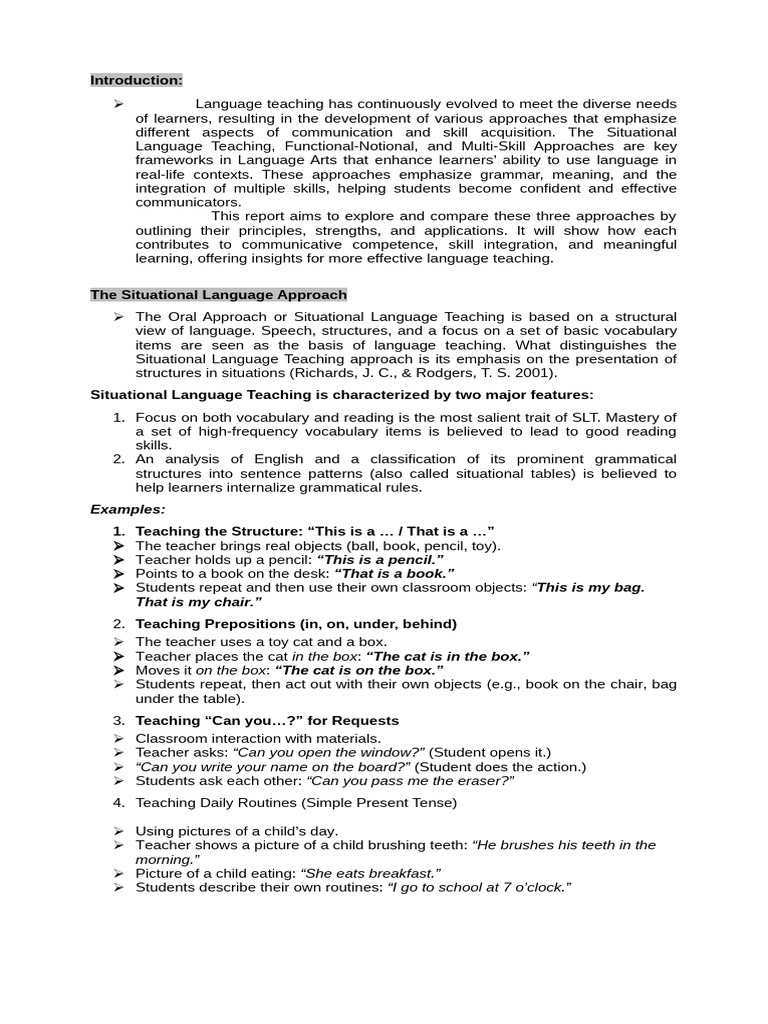 Eng 101 Outline | PDF | Language Education | Cognition