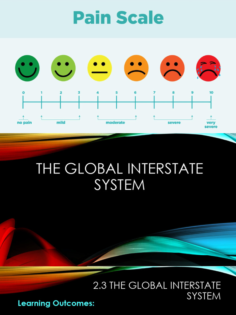 Interstate System | PDF | Sovereignty | Nation State