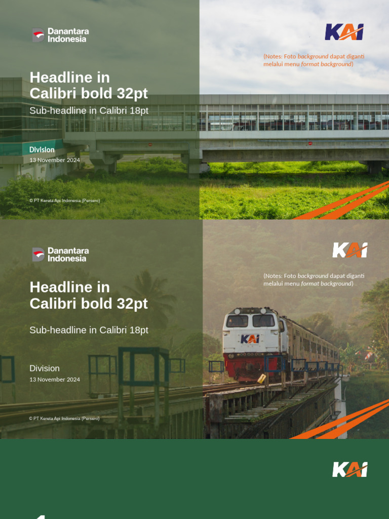 Template 1 | PDF | Rail Infrastructure | Railway Companies
