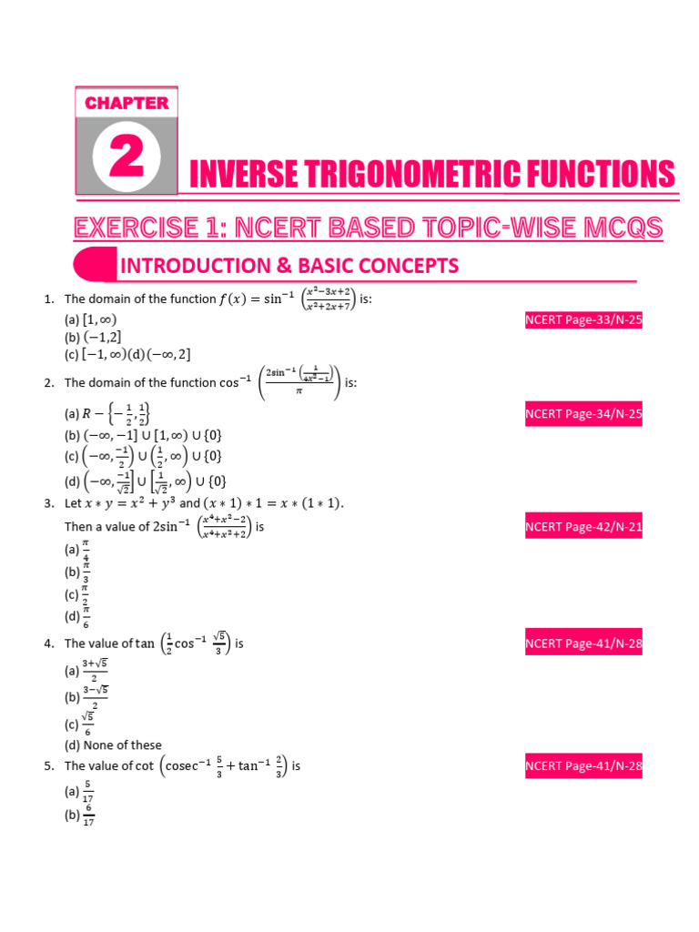 Itf | PDF | Function (Mathematics) | Trigonometric Functions