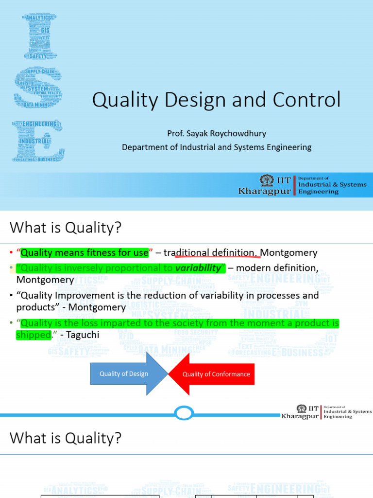 Module09 QualityManagementFundamentals | PDF | Quality Assurance | Six ...
