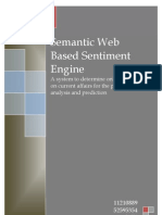    Semantic Web Based Sentiment Engine