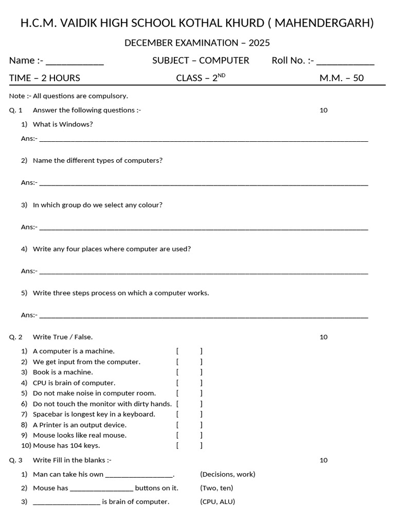 2nd computer | PDF | Computer Keyboard | Computing