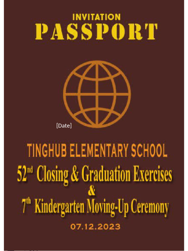 Closing Program Draft | PDF | Learning | Cognition