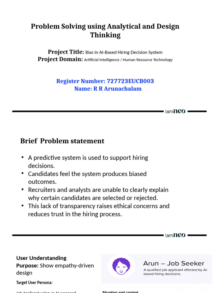 Design Thinking PPT - 1 | PDF