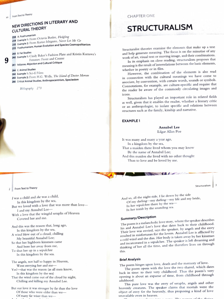 From Text To Theory | PDF