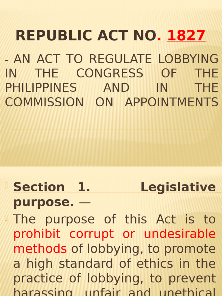Republic Act No | PDF | Fine (Penalty) | United States Congress