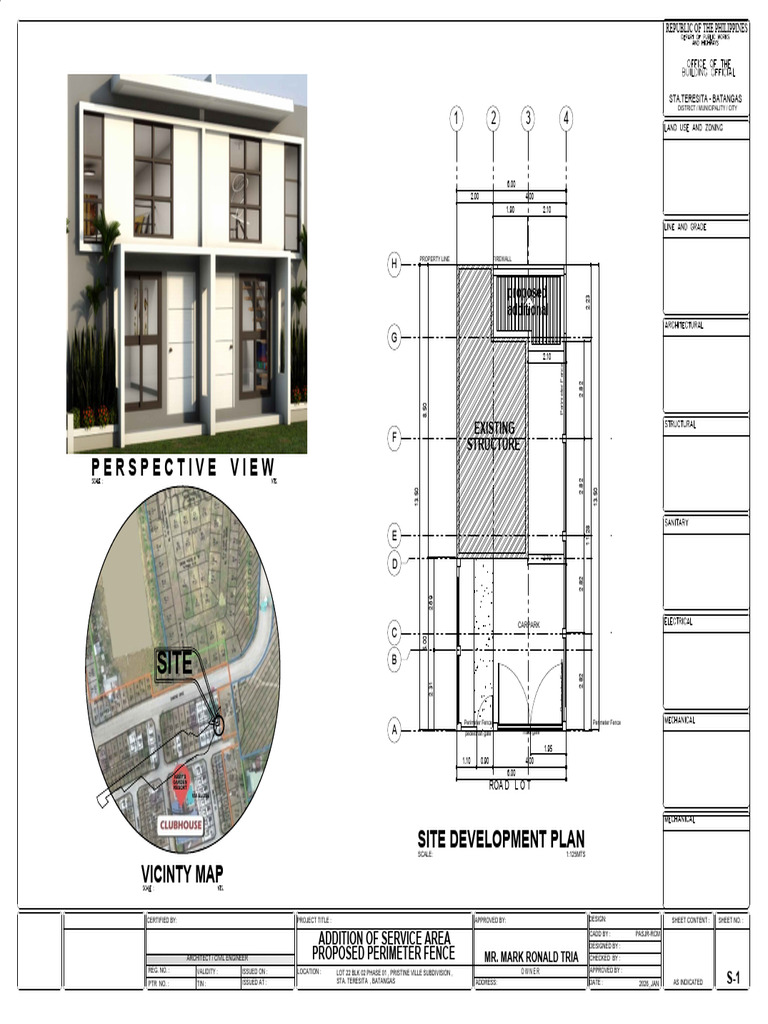 Additional Structure & Perimeter Fence Construction | PDF