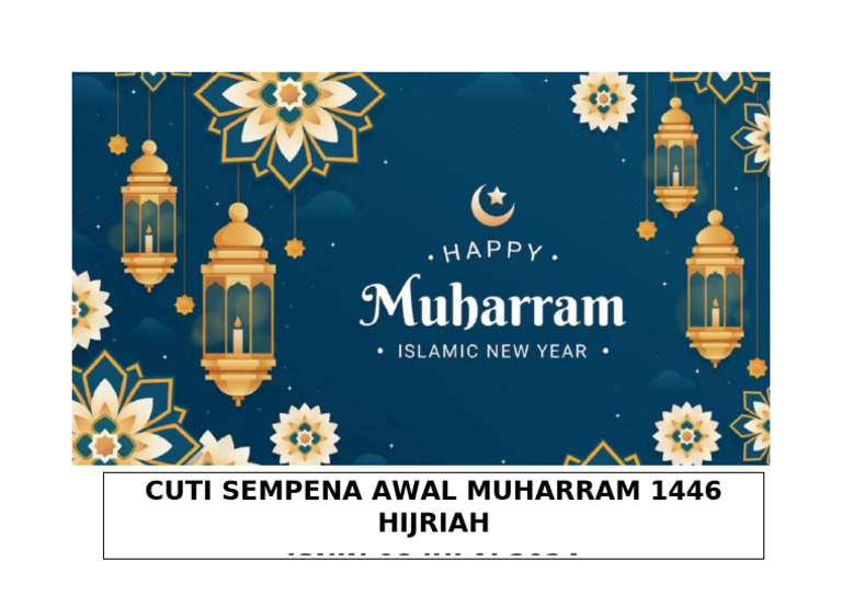 CUTI AWAL MUHARRAM | PDF