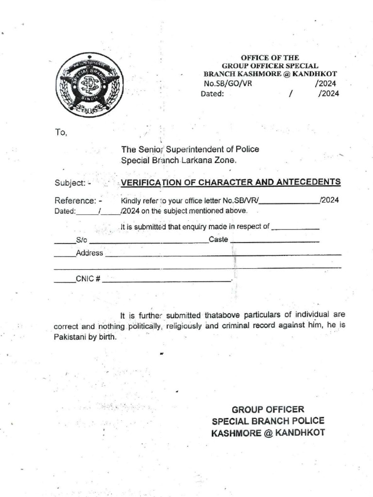 Verification Form 4 | PDF