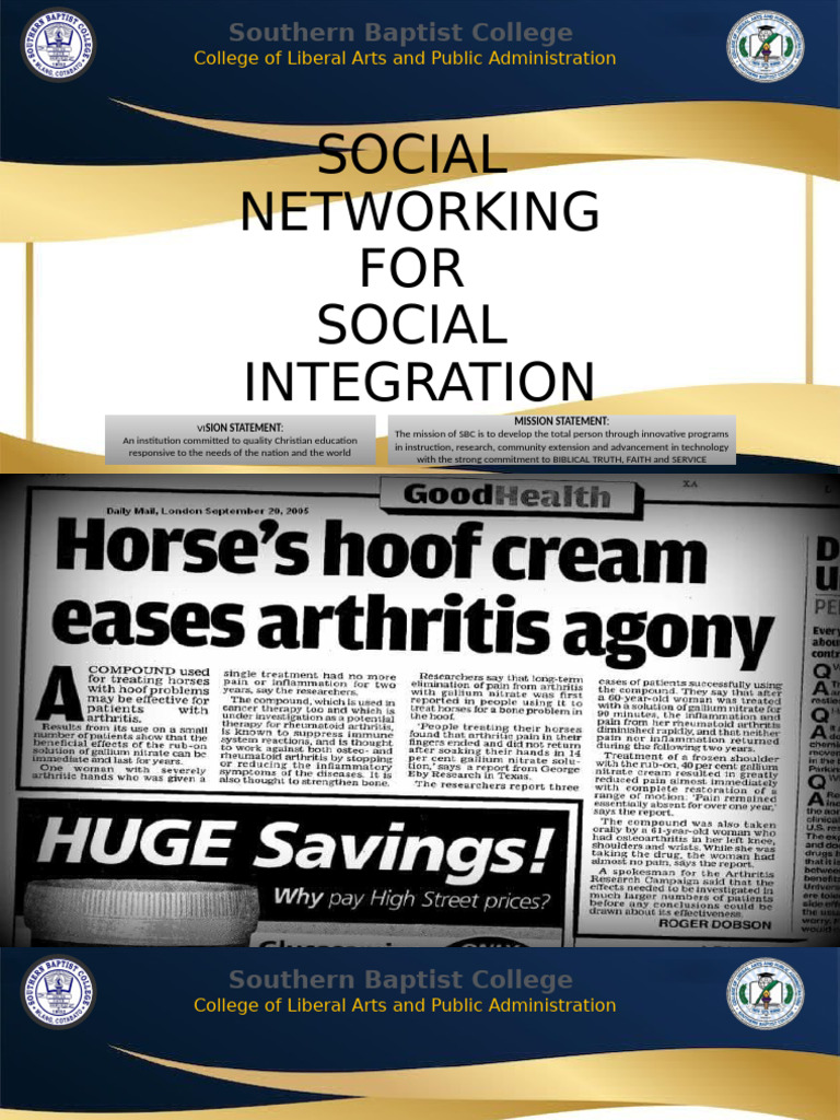 Social Networking Special Part | PDF | Mass Media | Human Communication