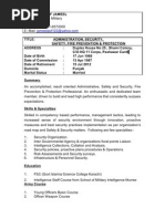 A Draft Security Monthly Report | PDF | Security Guard | National Security