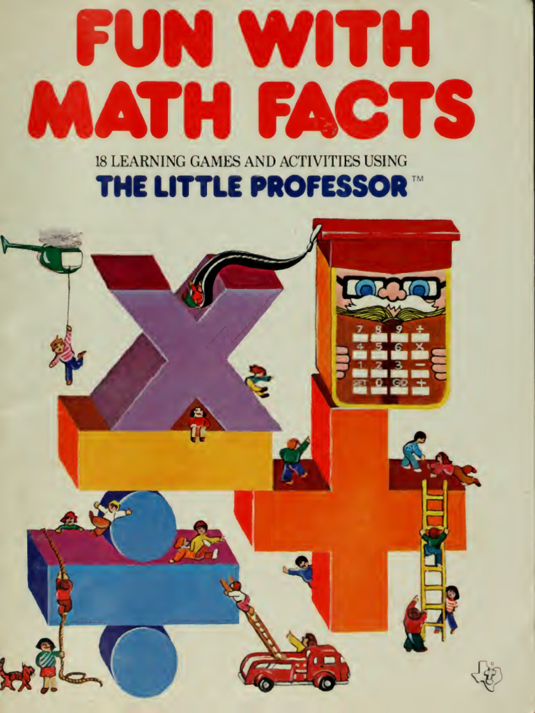 Fun With Math Facts 18 Learning Games and Activities Using The Little ...