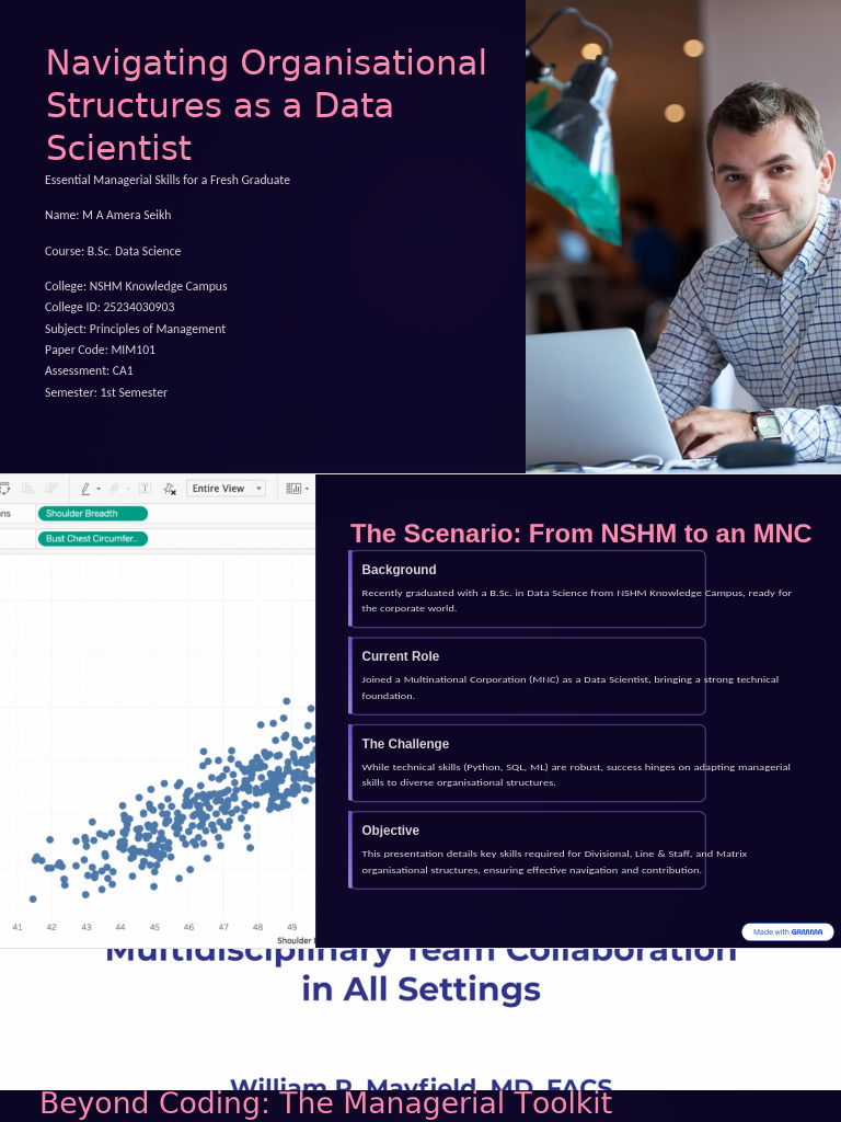 Navigating Organisational Structures As A Data Scientist | PDF ...