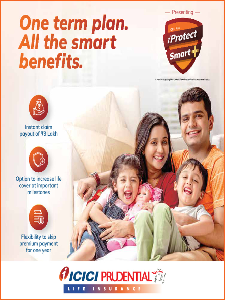 ICICI-iPRU Iprotect Smart Plus | PDF | Insurance | Present Value