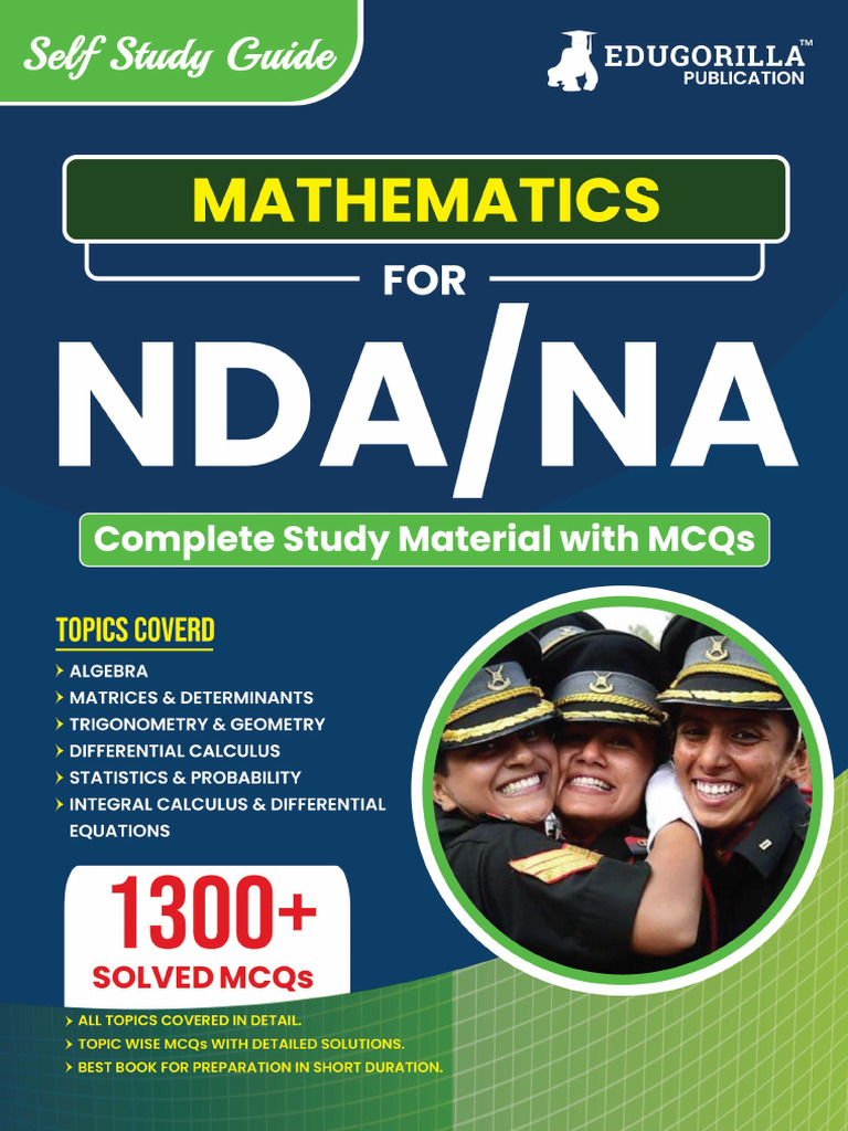 NDA Mathematics English Edition (440 Pages) | PDF