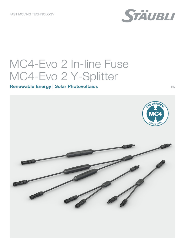 SOL MC4 Evo 2 ILF Y SPL 11014106 en | PDF | Electrical Connector ...