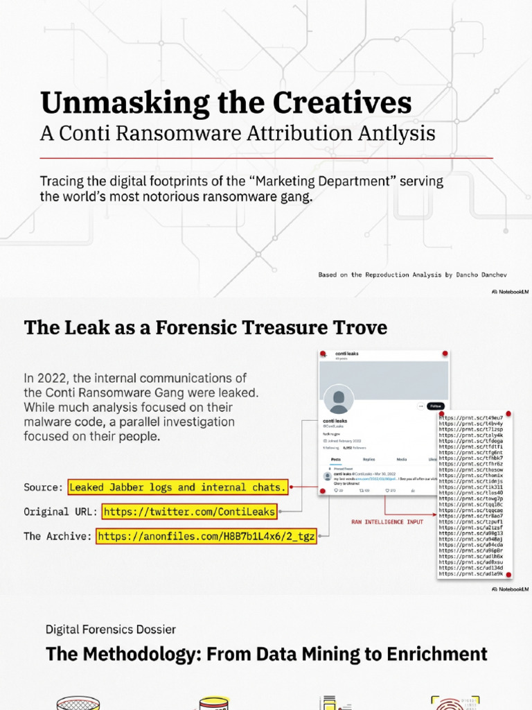 Ransomware Creatives Exposed | PDF