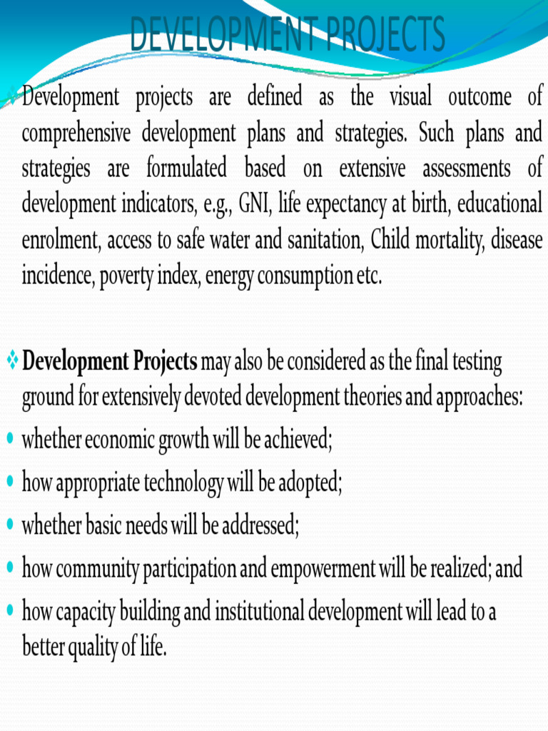 4.development Projects Def-Considerations | PDF | Sustainability ...
