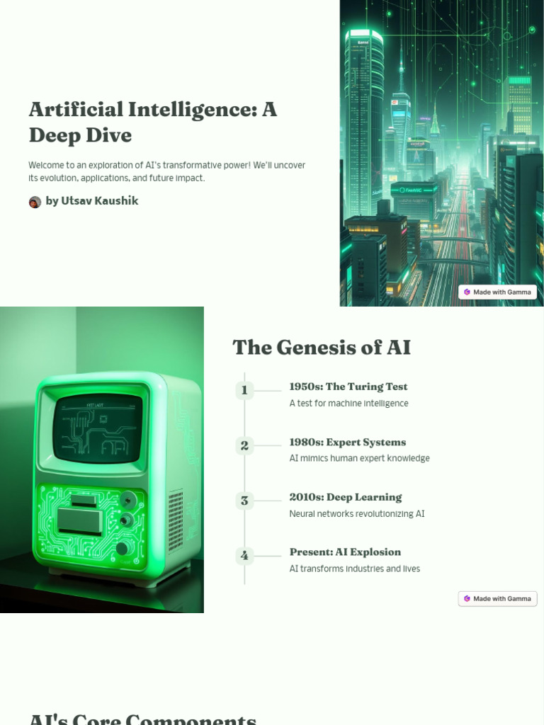 Artificial Intelligence a Deep Dive[1] | PDF | Artificial Intelligence ...