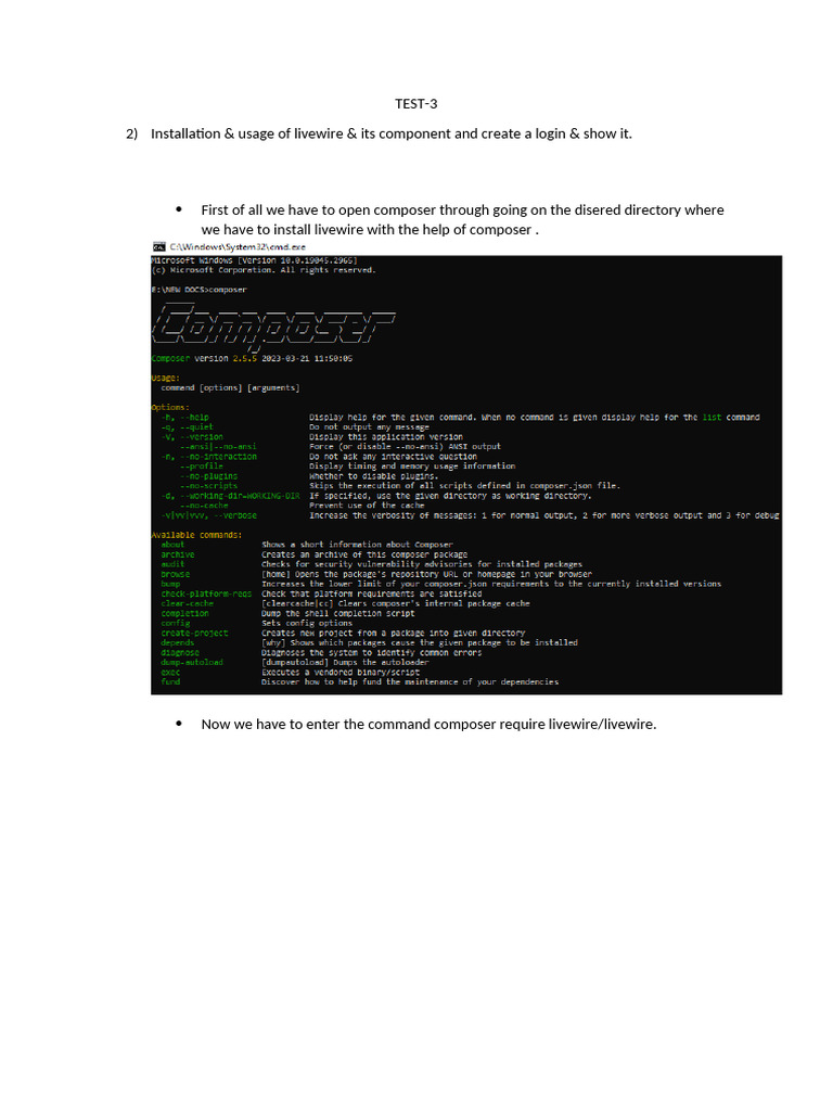 Laravel Practical Test Shubham Thakur | PDF