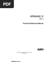 ARM946E-S: Technical Reference Manual