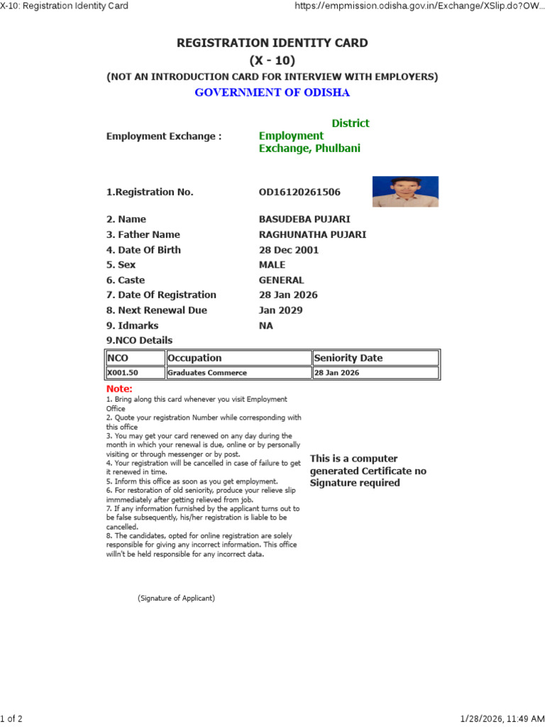 X-10 - Registration Identity Card | PDF | Chess Theory | Chess