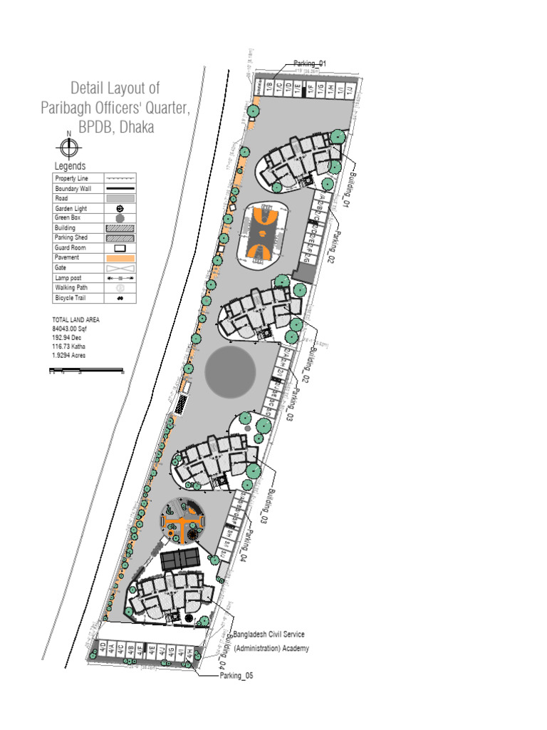 Proposed Masterplan, Paribagh Quarter, Dhaka | PDF