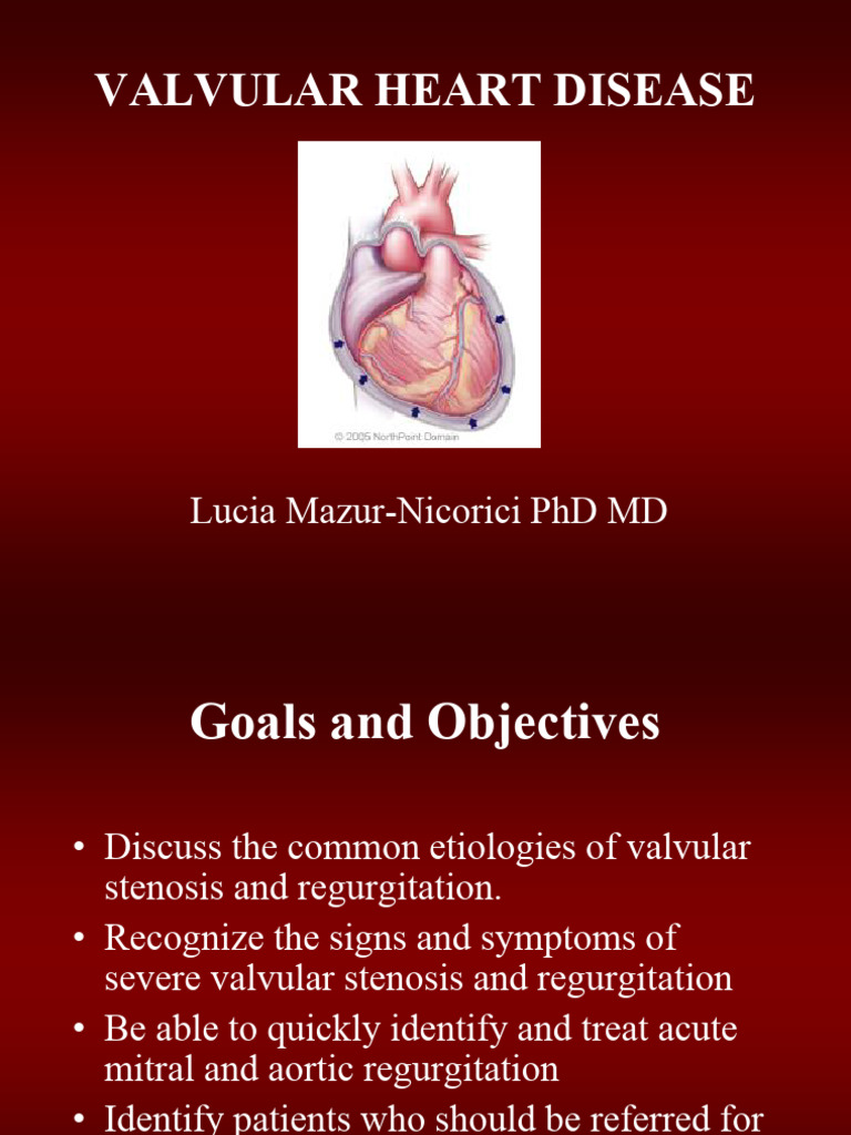 Valvular Heart Disease | PDF | Heart | Heart Failure