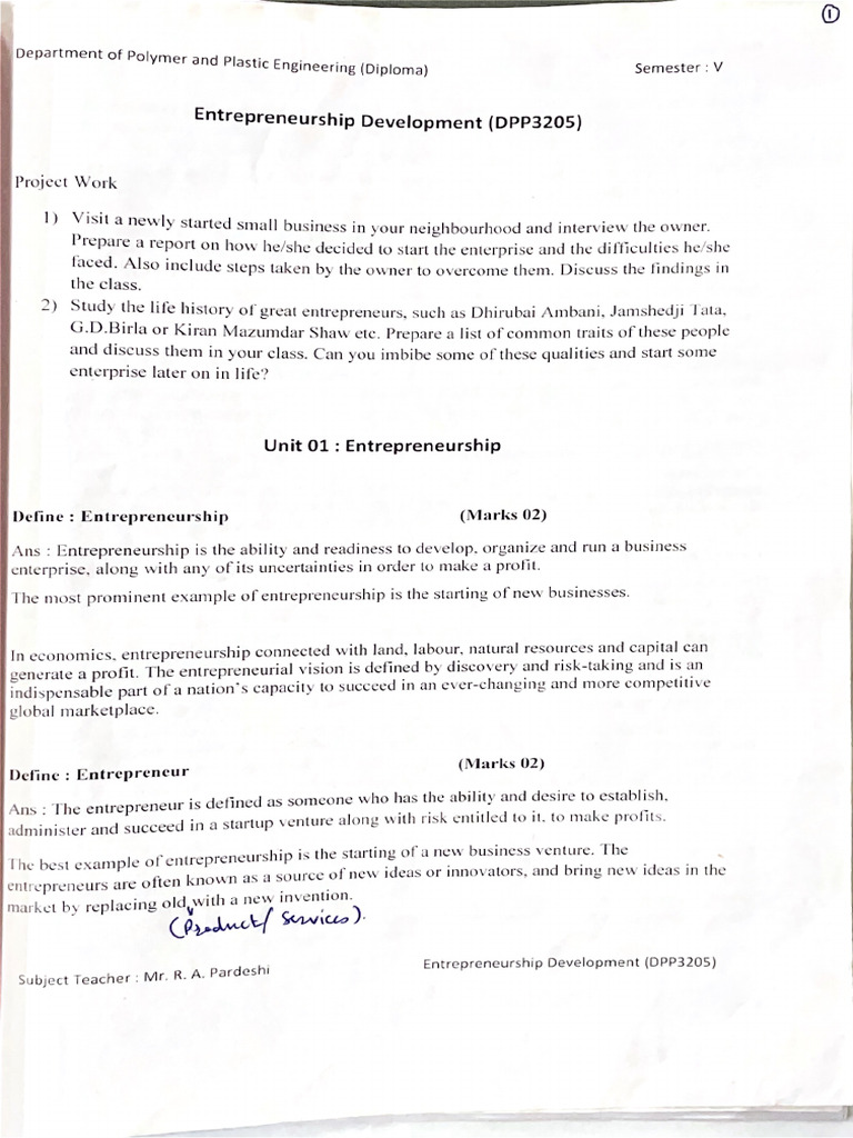 Ed Notes | PDF