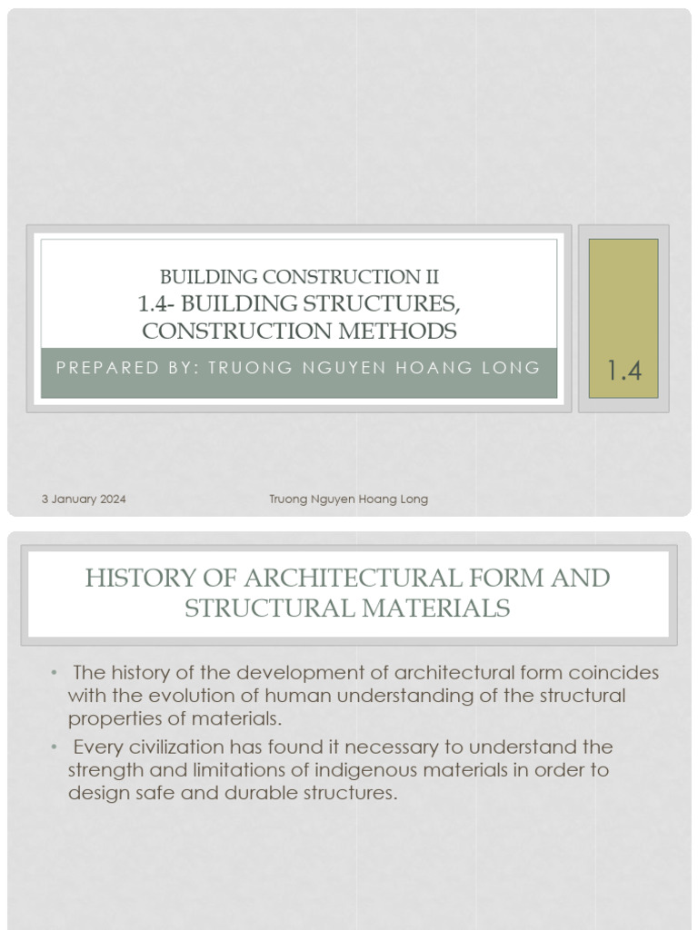 VGUBC1 - 1.4 - Building Structures and Construction Methods - 231231 ...