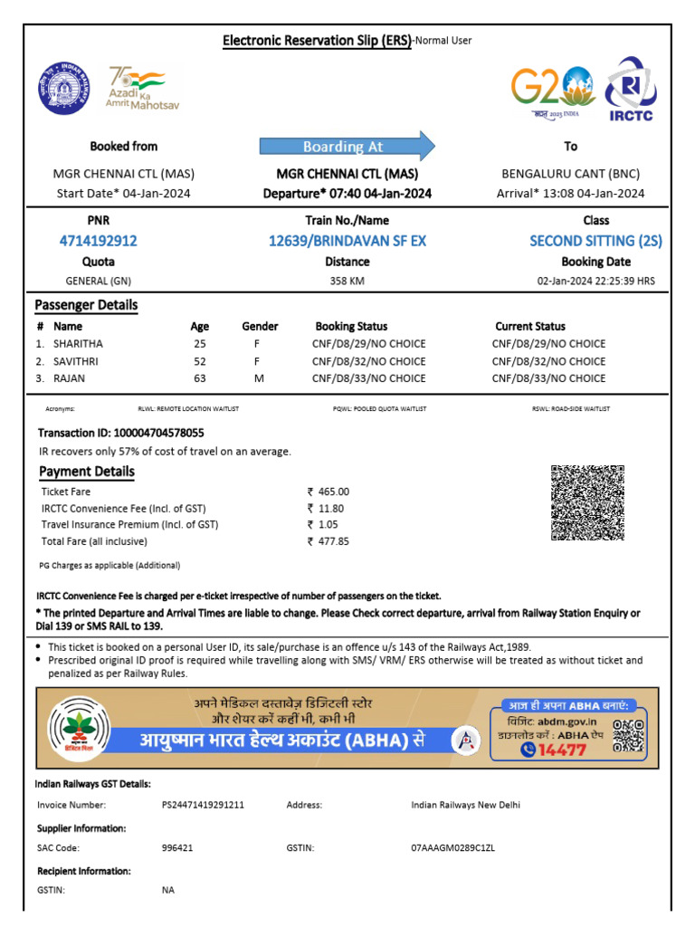 Ticket 4714192912 | PDF | Identity Document | Payments