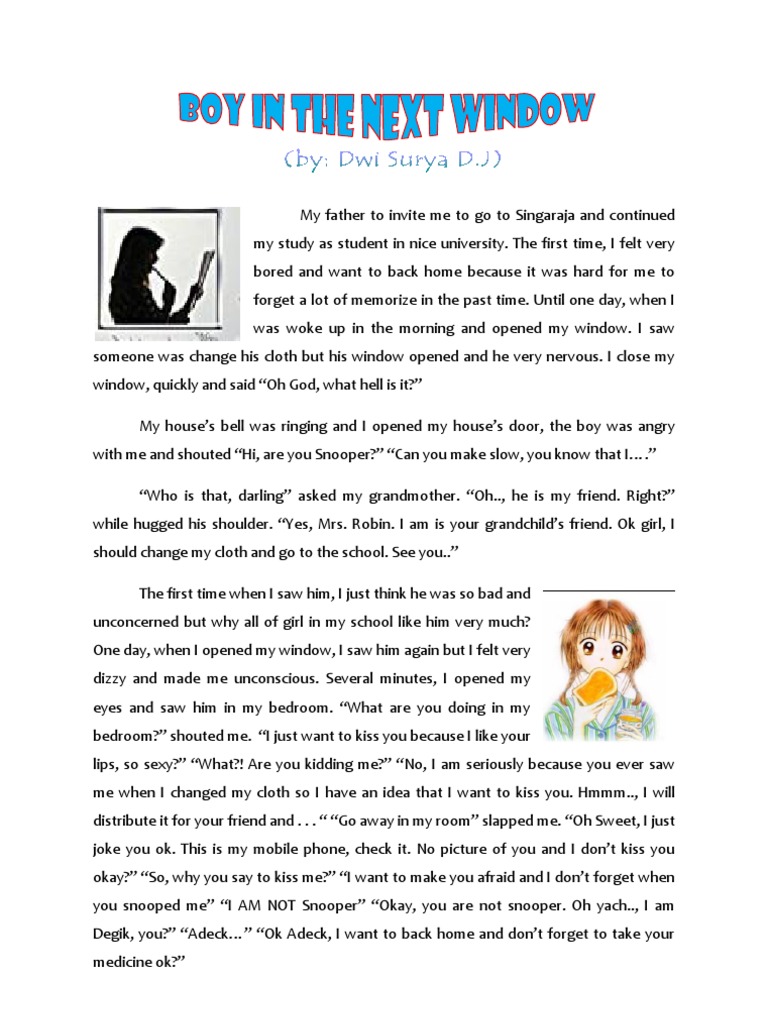 Contoh Cerpen Bahasa Inggris PDF Leisure