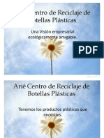 Arié Centro de Reciclaje de Botellas Plásticas