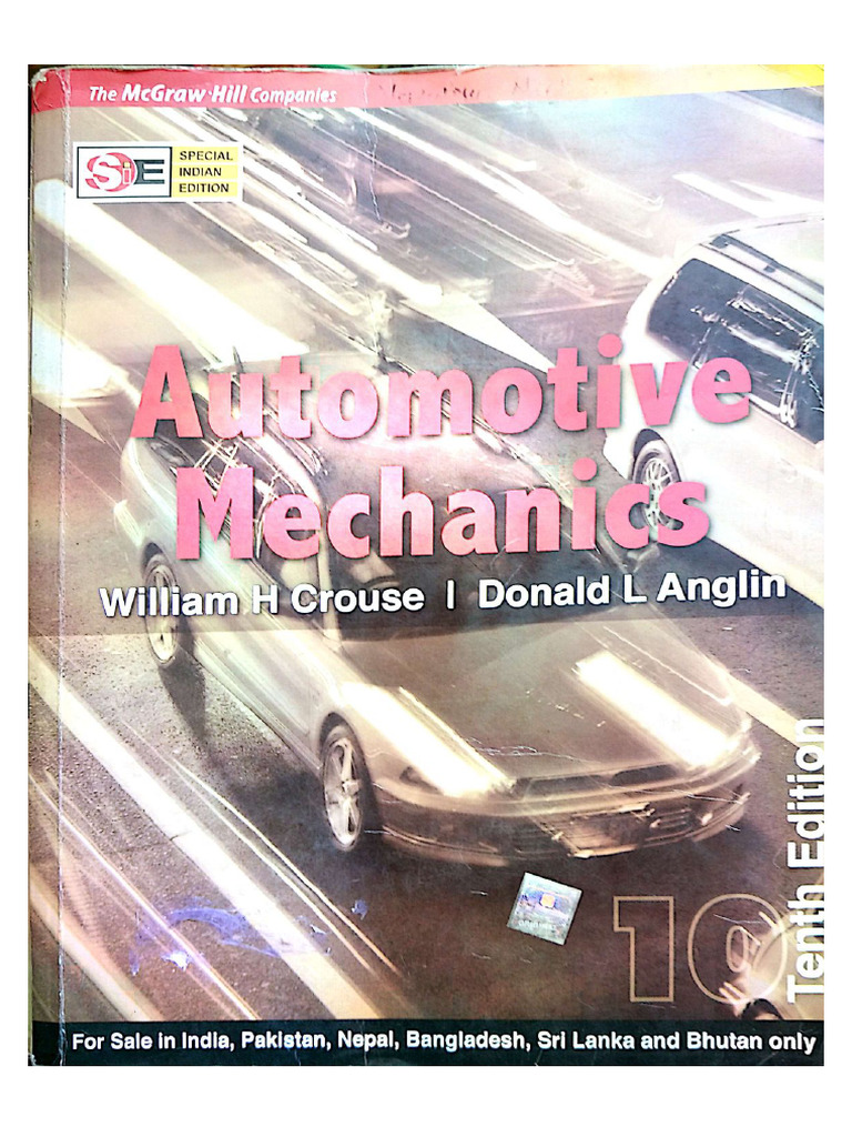 Automotive Mechanics (William H Crouse, Donald L Anglin) | PDF