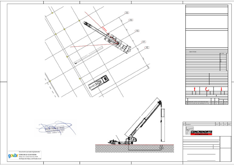 Desenho Plano de Rigger - Assinado | PDF